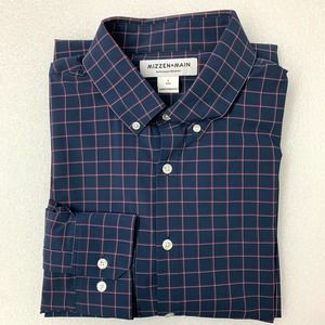 Mizzen+Main Long Sleeve Dress Shirt - Men's L